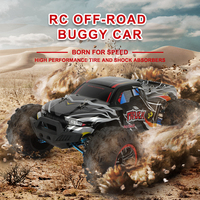 Vente flash : Véhicule tout-terrain RC 2,4G, voiture télécommandée haute vitesse, voiture de course télécommandée pour enfants, jouets pour enfants