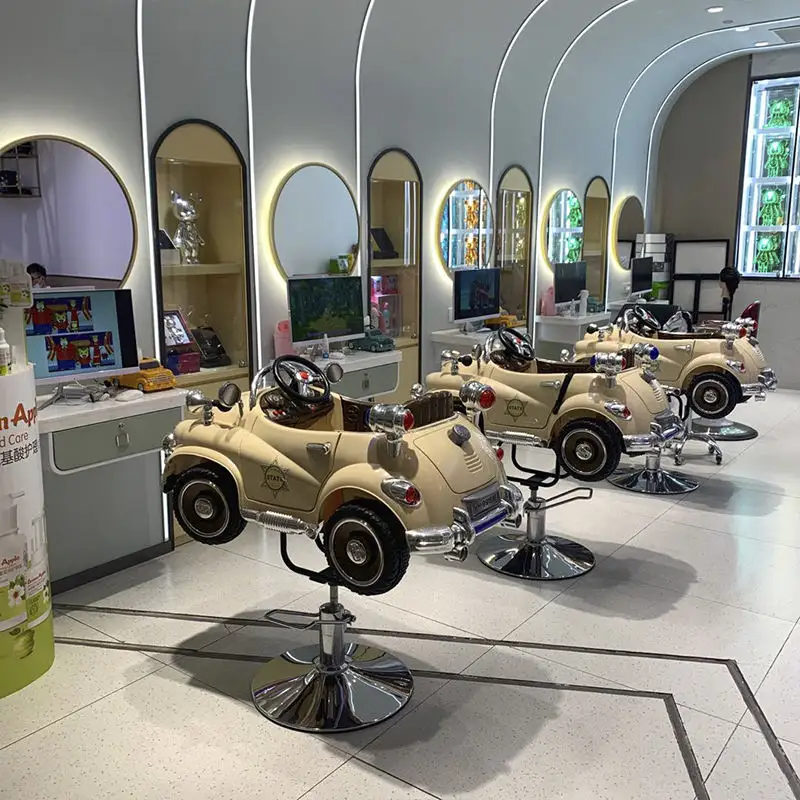 Großhandel Fabrik günstigen Preis moderne Haar ausrüstung Friseur Möbel Salon Auto Kinder Friseurs tuhl