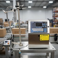 Imprimante jet d'encre à petits caractères CIJ DX7 2400 DPI, nouvelle encre à séchage rapide, garantie 1 an pour un marquage efficace des emballages alimentaires et des boissons