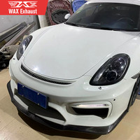 Kit de carrosserie de voiture pare-chocs avant arrière kit de carrosserie pour Porsche 981 convertir en GT4 kits de carrosserie accessoires de voiture