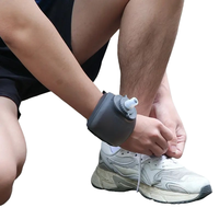 Bouteille d'eau de sport d'extérieur, gourde de poignet, course à pied, équitation, fitness, escalade, bouteille d'eau en silicone portable, gourde souple, pack d'hydratation