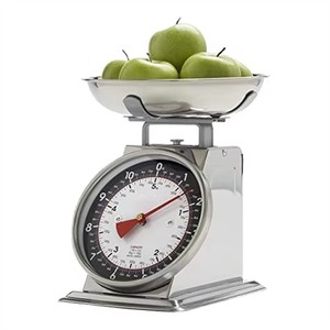 Veidt Weigh 3kg Mechanical Tray Vegetable Market Stall Kitchen Household Spring Dial Scale Iron Sheet <b>Small</b> Platform QE-SP21-3kg - Product Image 2