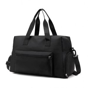 Sac de sport et de voyage unisexe personnalisé avec logo, imperméable, pour voyage d'affaires court, avec compartiment à chaussures - Product Image 2