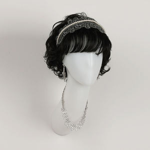 <span class=keywords><strong>Mannequin</strong></span> de tête féminine en fibre de verre à fixer au mur pour l'affichage de perruques et d'accessoires de beauté - Product Image 4