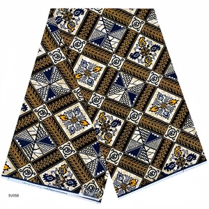 <span class=keywords><strong>Pagne</strong></span> Africain Tissé de Haute Qualité Nigeria Ankara Tissus Wax Imprimés Bloc Hollandais Tissu à Coudre Sacs Chemises Robes Garçons Filles - Product Image 3