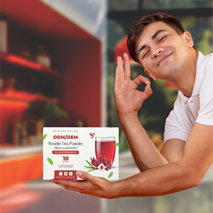 Mezcla Instantánea de Hibisco Orgánico Personalizada ODM con Polvo Funcional para Apoyar la Salud Cardiovascular - Product Image 4