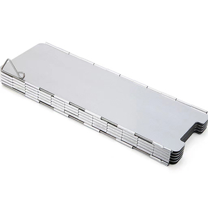 Réchaud de <span class=keywords><strong>camping</strong></span> pliable en aluminium imperméable toutes saisons avec pare-vent 6 plaques - Product Image 5