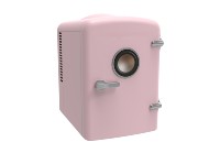 Mini réfrigérateur personnel pour voiture, bureau, chambre à coucher, soins de la peau, 4L, petit réfrigérateur personnel pour la beauté, réfrigérateur portable pour le maquillage et les boissons