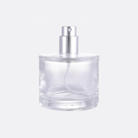 Flacon de parfum en verre vide, emballage rond pour vaporisateur de parfum, 30 ml, 50 ml, 100 ml, OEM ODM personnalisé, vente en gros
