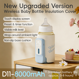 Calentador de Biberones USB Multifuncional de Alta Capacidad con Control Inteligente de Temperatura y Pantalla, Funda Calentadora para Biberones de Recién Nacidos - Product Image 5