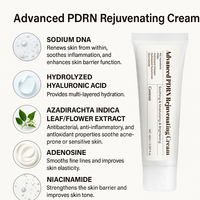 Crème Visage PDRN Niacinamide Fournisseur Coréen Faible MOQ Crème Hydratante Multifonctionnelle Anti-Âge pour Peaux Mixtes