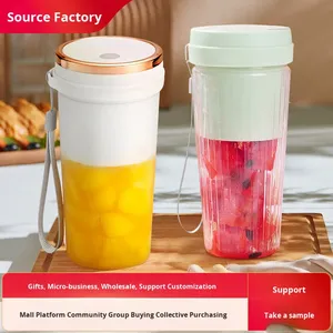 Wholesale <b>Juicer</b> Cup Portable <b>Small</b> Multi-Functional Mini 18000 RPM 5+ Blades Household Maker Manufacturer Wholesale - Product Image 6