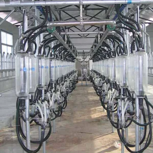 Glass Milk Recorder Milking Parlor System for Goat Sheep Farm