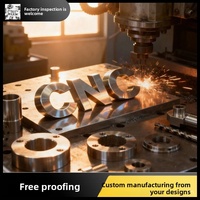 Nouvelles pièces usinées CNC en acier inoxydable et aluminium sur mesure HYD pour la fabrication de métaux
