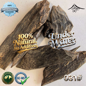 Top031(f) Legno di Agar di Guangdong, <span class=keywords><strong>Oud</strong></span> di Hainan, Grado 5A 20Y, Olio Essenziale di Cuore d'Albero, Grado Submersibile, Nero Puro, Duro e Pesante, per Bruciare a Lungo - Product Image 1