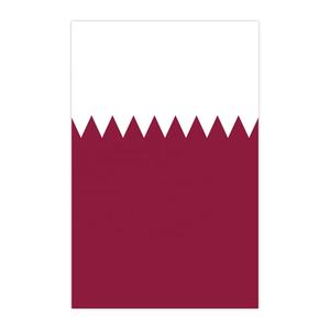 Ventes directes des fabricants 14*21cm Drapeaux à cordes du Qatar pour les fans Décoration de vacances - Product Image 4