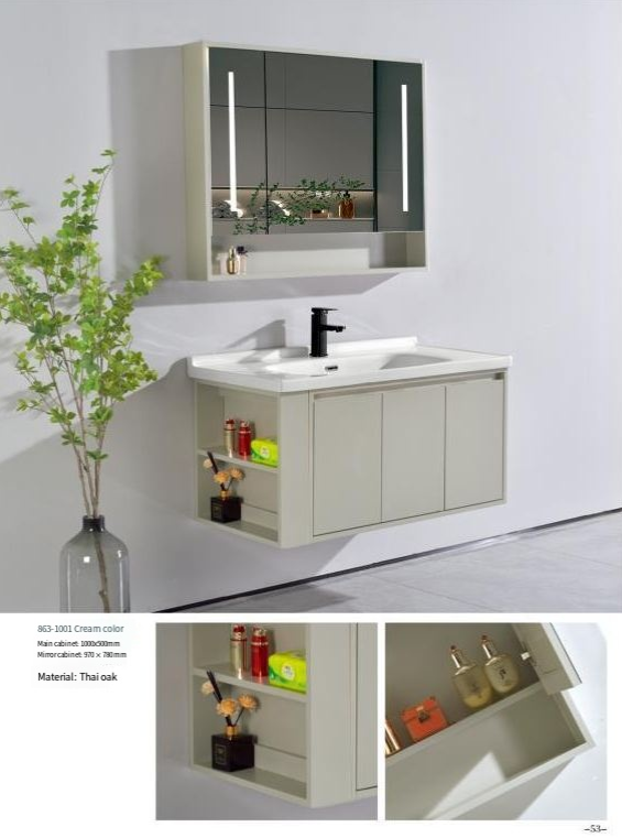 VBC 1000*500mm,VMC 970*780mm,Cream Grey