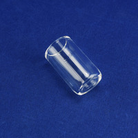 Coupe en quartz transparent JGS2 de pureté 99,99 % 1100C sur mesure par HaiChuan pour le chauffage des semi-conducteurs et des laboratoires