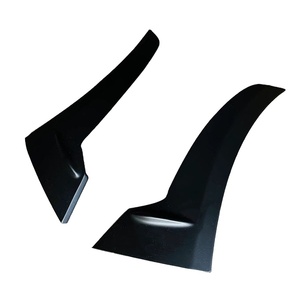 Ailes latérales de séparateur de lèvre de pare-chocs avant uniques pour BMW M3 série 3 F30 2013-2019 accessoires de réglage d'<span class=keywords><strong>aileron</strong></span> de becquet en Fiber de carbone de <span class=keywords><strong>voiture</strong></span> CS - Product Image 1