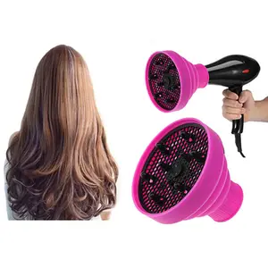 Hair Dryer Blow Diffuser For Curly Hair Professional Salon Hair Dryer Attachment Diffuser For Women Styling Natural