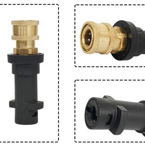 Buse à déconnexion rapide 1/4 pouce, accessoires universels pour nettoyeur haute pression, embout de pulvérisation pour pistolet de pulvérisation automobile - Product Image 6
