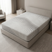 Tissu de matelas en tissu jacquard tricoté confortable et inodore en polyester