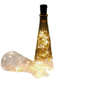 Pequeñas cuerdas de luz <span class=keywords><strong>LED</strong></span> de corcho de vino Luces de alambre de cobre luminosas de los fabricantes para la decoración de la habitación de vacaciones de Navidad Plástico - Product Image 4