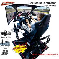 Otros Productos para Parques de Diversiones, Plataforma de Movimiento 6DOF, Simulador de Carreras de Autos F1 con 3 Pantallas, Equipo de Juego en Venta para Centros Comerciales