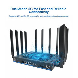 Routeur Wi-Fi <span class=keywords><strong>7</strong></span> sans fil fiable avec connectivité 5G, double emplacement pour carte SIM, Wi-Fi 6 GHz, 5,8 GHz, <span class=keywords><strong>2</strong></span>,4 GHz, OpenWRT, routeur cellulaire 4G LTE - Product Image 3