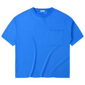 Streetwear Oversize Pocket Shirt 100% Algodón Unisex Heavyweight Custom Screen Print - Product Image 1