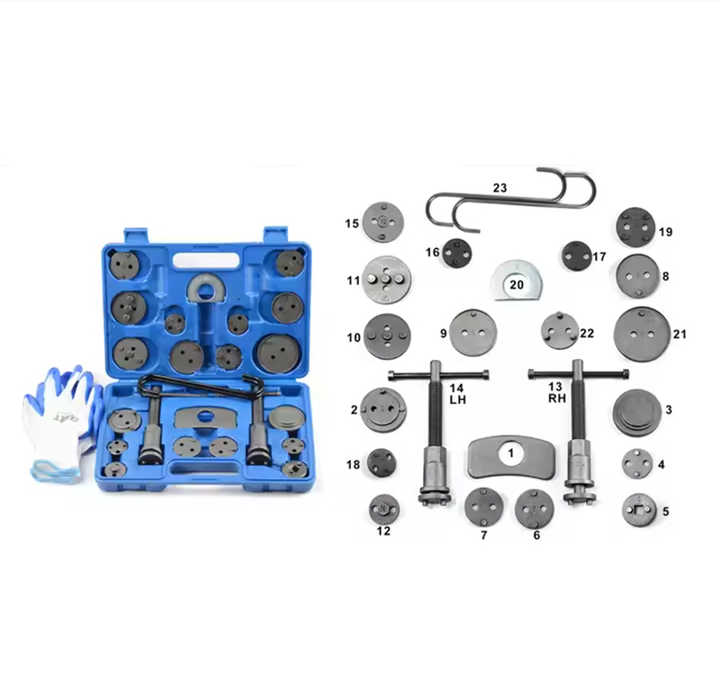 24 pcs brake caliper piston tool kit disc brake cylinder adjuster brake