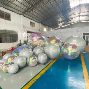 Esfera Decorativa Reflectante <span class=keywords><strong>de</strong></span> PVC Inflable Grande Personalizada, Esfera <span class=keywords><strong>de</strong></span> Espejo para Eventos, Fiestas, Escenarios y Decoración <span class=keywords><strong>de</strong></span> Bodas - Product Image 6