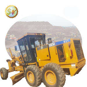 Motoniveladora Caterpillar Shan Gong SEM 921 con cuchilla desgarradora y motor CAT, modelos SEM 920, 921, 922F, usada para construcción de carreteras. - Product Image 1