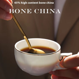 Mini ý thiết kế hiện đại <span class=keywords><strong>Espresso</strong></span> Cup & chiếc đĩa tùy chỉnh màu Trắng gốm cho hiện đại Arabic kích thước nhỏ xương Trung Quốc Tea <span class=keywords><strong>cups</strong></span> & saucers - Product Image 5