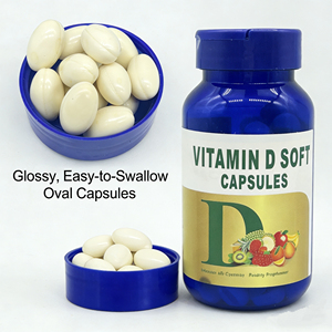 Viên nang bổ sung canxi <span class=keywords><strong>vitamin</strong></span> D nhãn hiệu riêng, thực phẩm bổ sung chăm sóc sức khỏe, viên nang mềm <span class=keywords><strong>vitamin</strong></span> D - Product Image 2