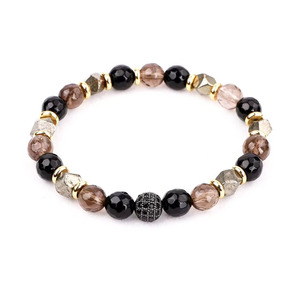 Pulsera de la amistad hecha a mano para hombres y mujeres, joyería de diseño único, cuentas de piedra Natural, JBS10560 - Product Image 2