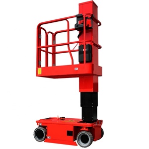 Plateforme élévatrice à ciseaux télescopique automotrice verticale pour entrepôt, 3,6 m, 4,8 m, 6 m - Product Image 5