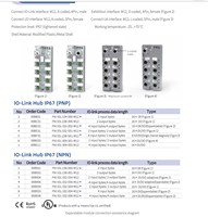 IFM BNI00EF BNI IOL-302-002-K006 Hubs de capteur/actionneur IO-Link Modules d'E/S Remplacement de la marque BALLUFF