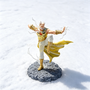 Figura de Dios del Rayo Poderoso de Anime, Estatua de Guerrero del Trueno de la Mitología Griega, Decoración de Escritorio para el Hogar, Regalo Artístico - Product Image 5