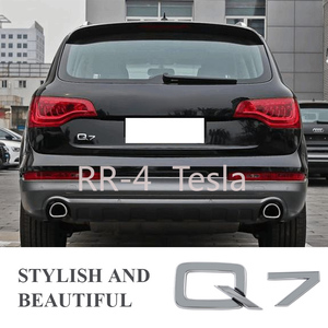 1 pièce Autocollant décoratif ABS pour voiture, Emblème de coffre pour Audi Sline A3 A4 A5 A6 A7 A8 Q1 Q2 Q3 Q5 Q7 Q8 - Product Image 3