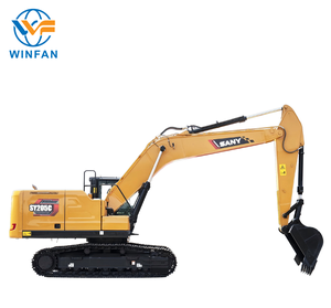 Excavatrice Sany SY205C d'occasion |   Excavatrice sur chenilles hydraulique de 20 tonnes avec une forte force de creusement pour les travaux de terrassement - Product Image 2