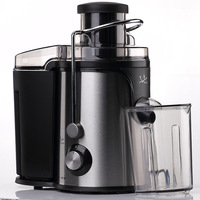 Presse-agrumes à froid 4 en 1 en acier inoxydable personnalisé extracteur de jus lent pour fruits et légumes centrifugeuse électrique à grande bouche