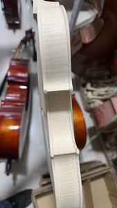SurpassMusicaホワイトバイオリン4/4、3/4、1/2、1/4ホールセール手作りバイオリンストラディバリウス甘い音ヨーロピアンスプルースメープルバック - Product Image 5