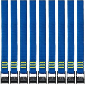 Tùy chỉnh đa chiều dài 1500lbs phá vỡ sức mạnh cao su bảo vệ cam khóa Tie thăng trầm lashing Dây đai cho Kayak vận chuyển hàng hóa - Product Image 2