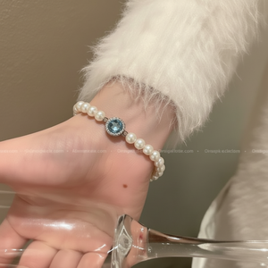 Vendita calda Trending Vintage di lusso cavigliere con perline incrociate di cristallo strass all'ingrosso accessori moda - Product Image 1