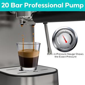 Cafetera Aeomjk Estándar <span class=keywords><strong>Americano</strong></span>, Semiautomática, Integrada, con Extracción de <span class=keywords><strong>Espresso</strong></span> y Vapor, Espumador de Leche, Modelo 5020 - Product Image 4