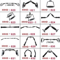 Accessoires de machine à câble en acier robuste pour la musculation commerciale : idéal pour les exercices de tirage dorsal et de rame assis