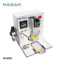 Machine de collage NASAN NA-BD01 pour réparation d'écrans LCD de téléphones portables, outil de collage de câbles flexibles verts, machine à coller COP à température constante