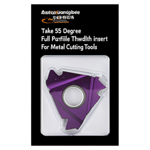 Ttake 55 Degree Full Profile Whitworth Threading Insert For Metal Cutting <b>Tools</b> - Product Image 2