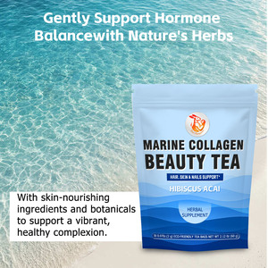 Té de Belleza con Colágeno Marino, Suplemento Herbal con Polvo de Raíz de Bambú, para el Cabello, la Piel y las Uñas - Product Image 6